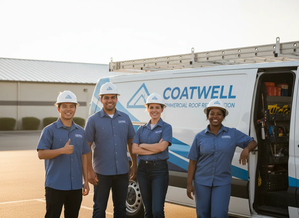 Commercial roof coating company in West Barnstable, MA